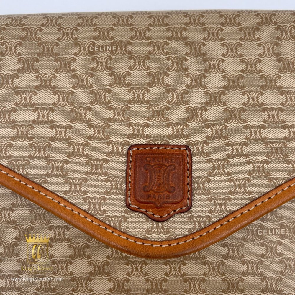 CELINE MACADAM CROSSBODY BAG - Picture 4 of 8